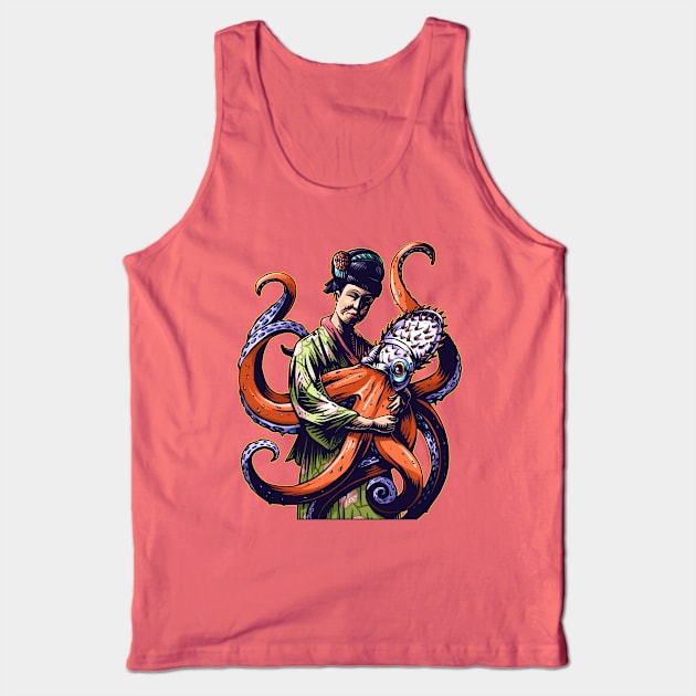 I Love Sushi Tank Top by ChetArt